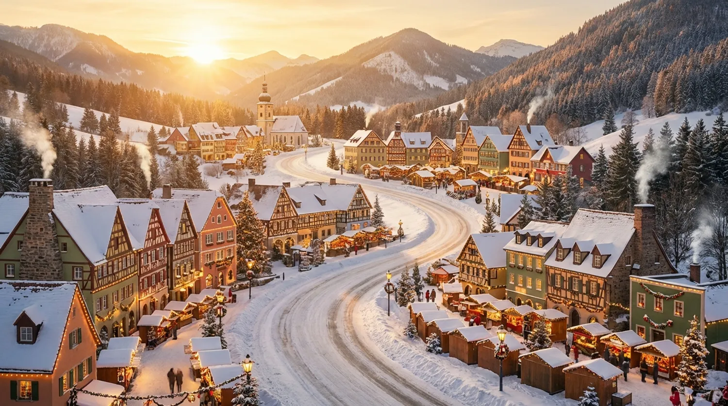 These 10 Christmas Towns Will Make You Want to Book a Trip Right Now