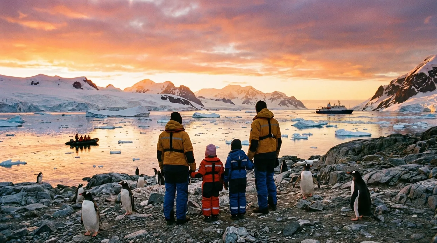 Discover an Antarctic Odyssey Perfect for Family Explorers