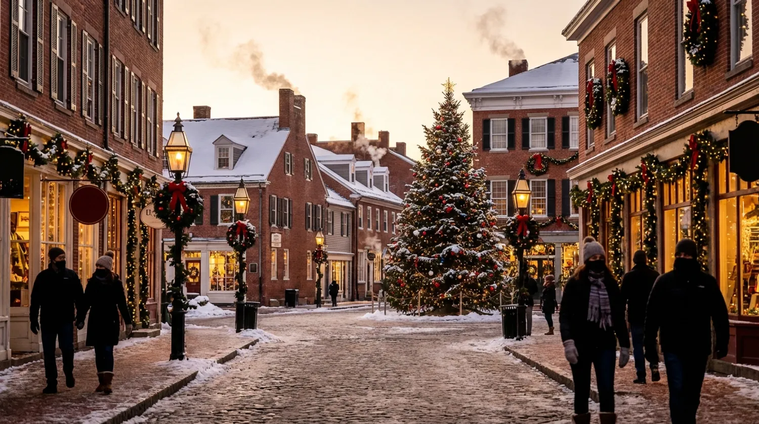 Discover These Charming U.S. Destinations Perfect for a Christmas Getaway