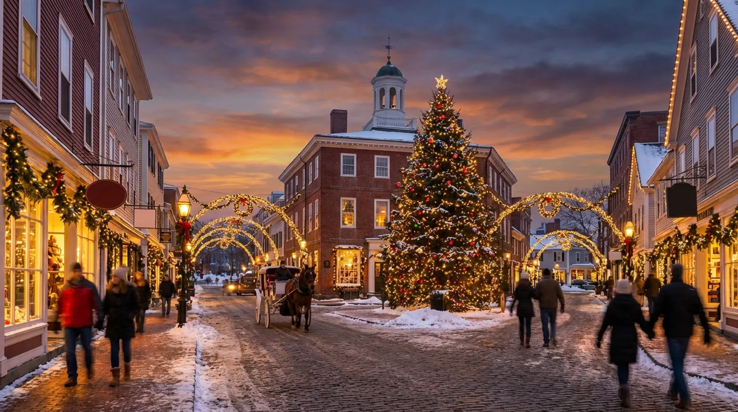 Discover the Most Enchanting Christmas Towns in the USA This Holiday Season