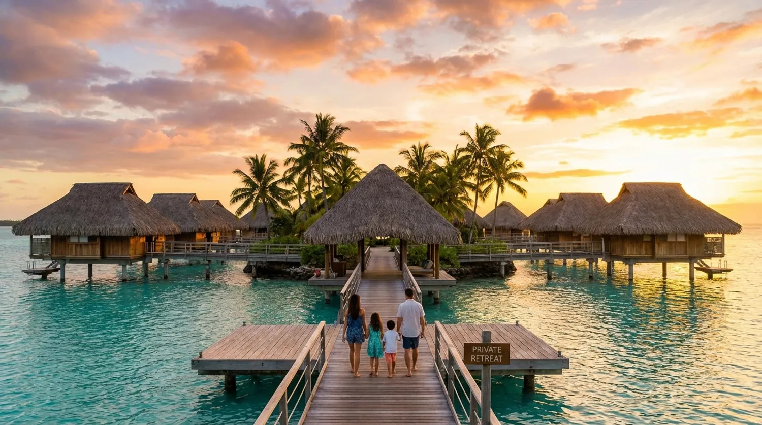 Escape to Paradise: Discover the Magic of This Bora Bora Family Retreat