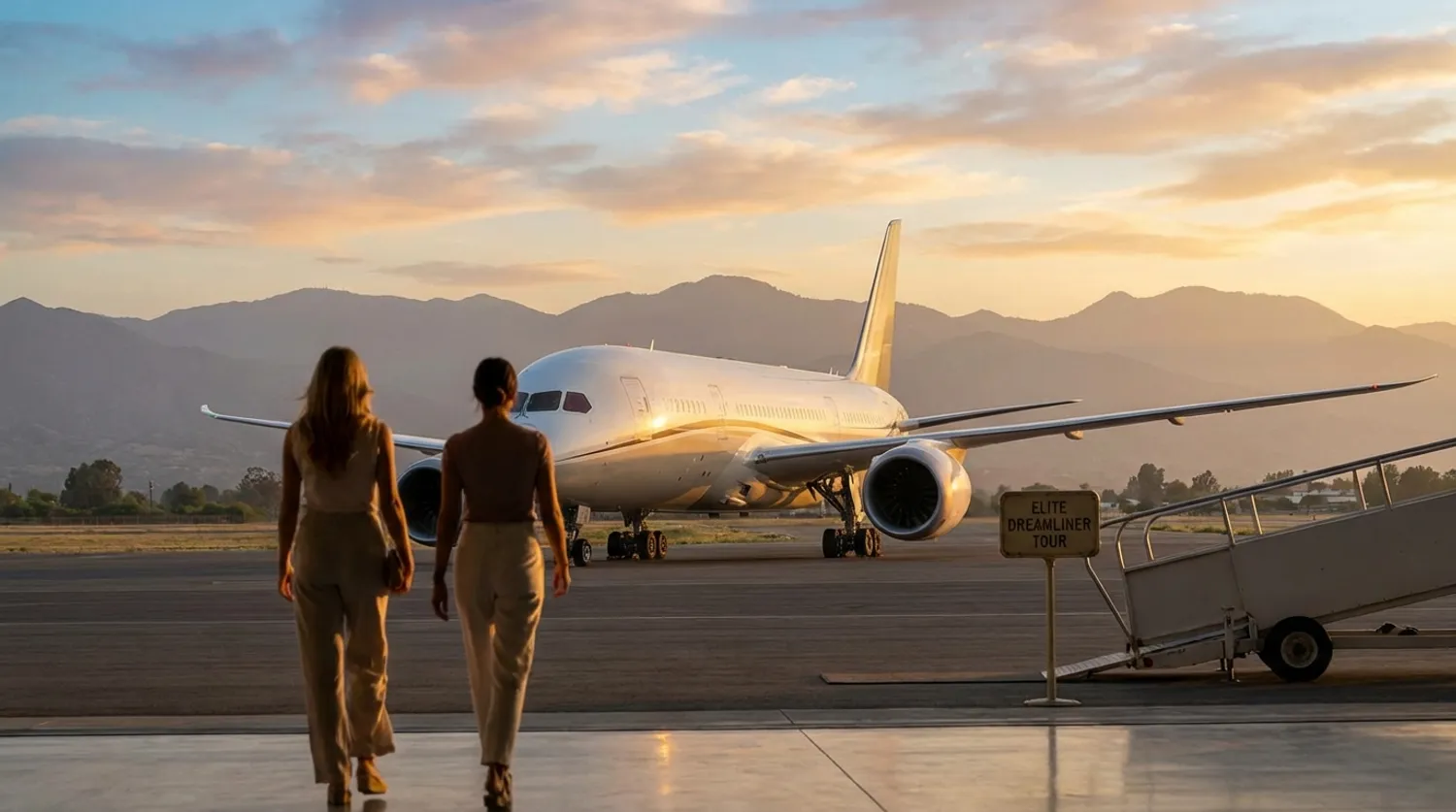 Experience Unimaginable Comfort in the Skies with this Elite Dreamliner Tour
