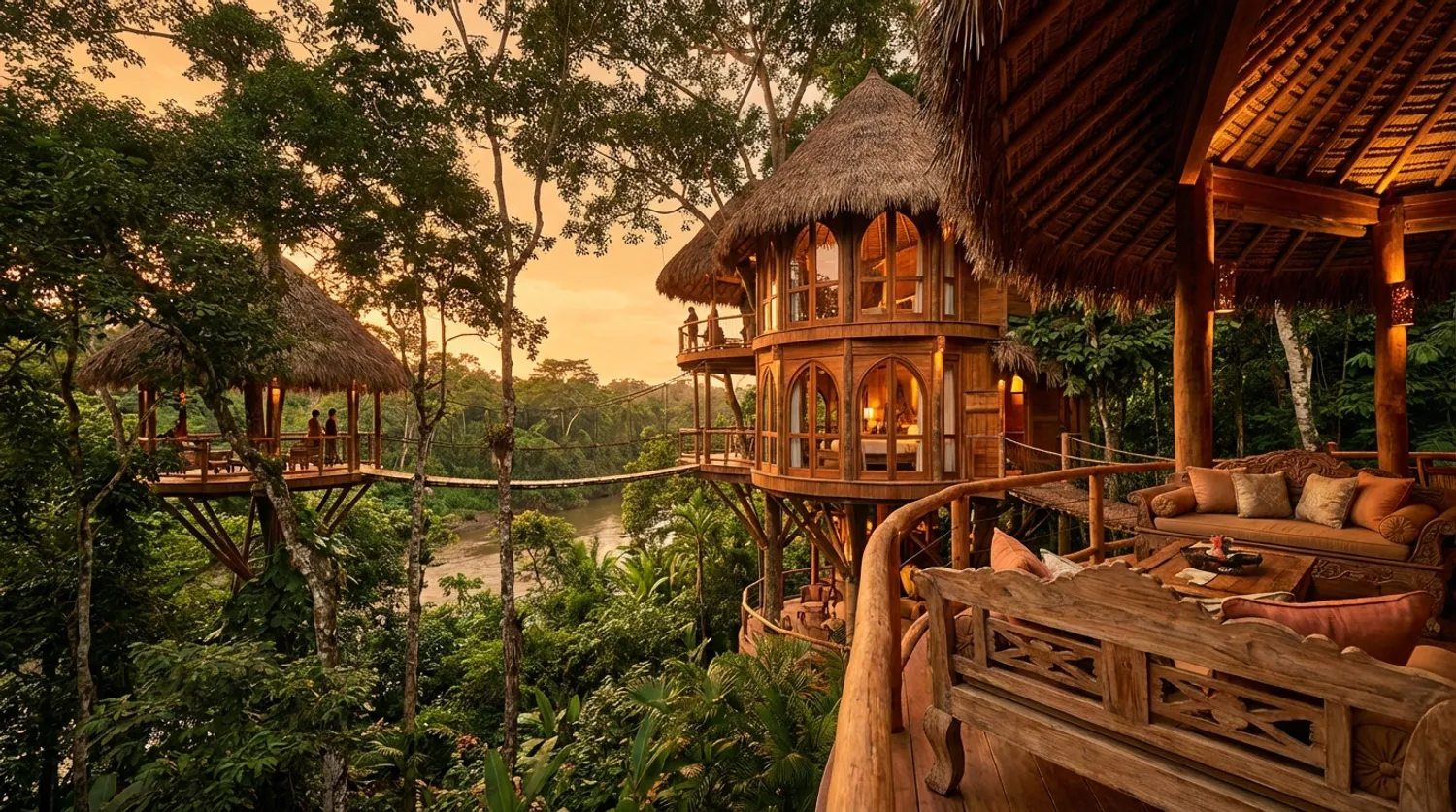 Discover the Magic Worlds Hidden in Treehouses at This Unique Resort