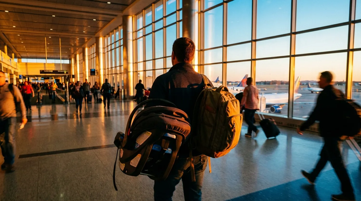 How To Carry A Car Seat Through The Airport