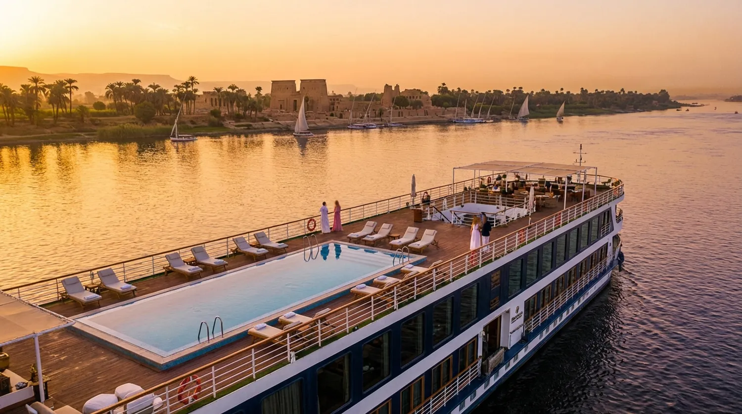 Discover the Luxe Life Aboard this Stunning Nile River Cruise
