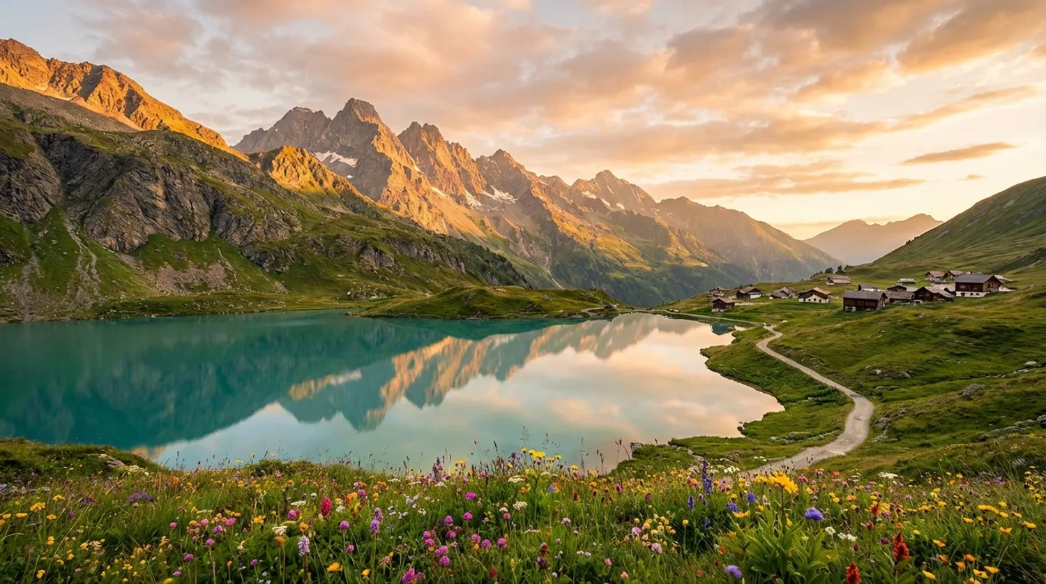 Dive into the Tranquil Beauty of the Swiss Alps: A Must-Watch Scenic Escape