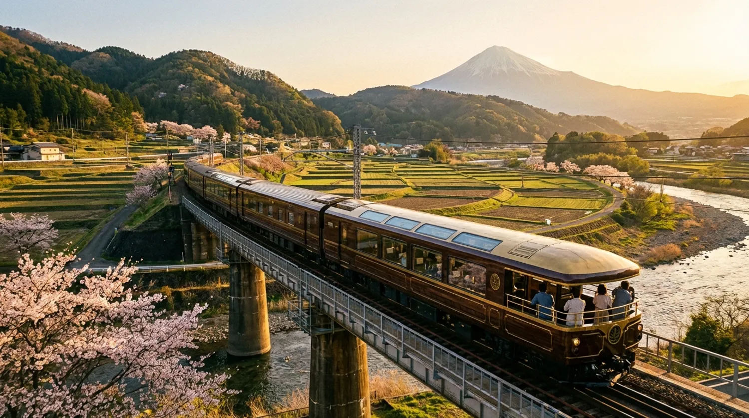 Experience the Ultimate Luxury Train Journey Through Scenic Japan