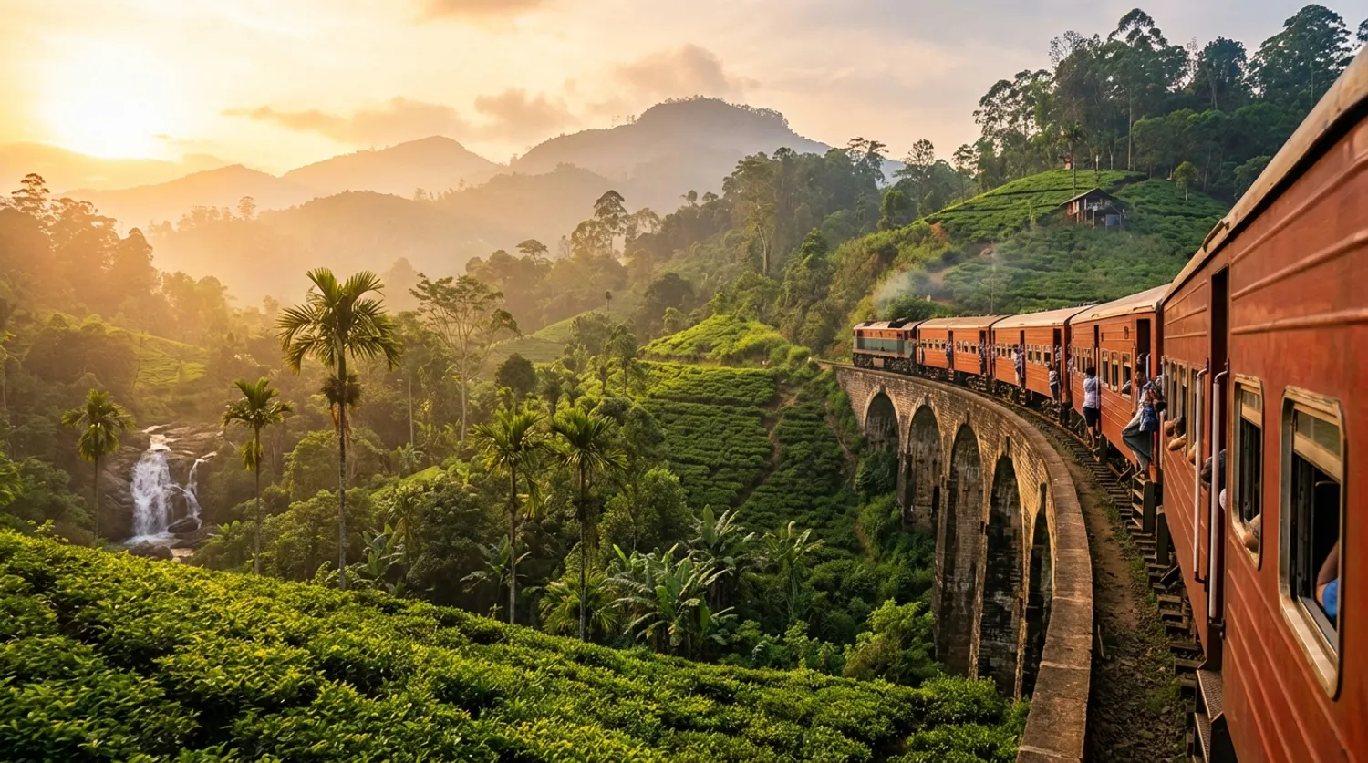 Discover the Ultimate Scenic Train Journey Through Sri Lanka's Paradise