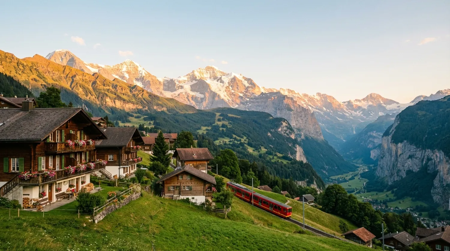 Wengen Switzerland: Our stay in this car-free town
